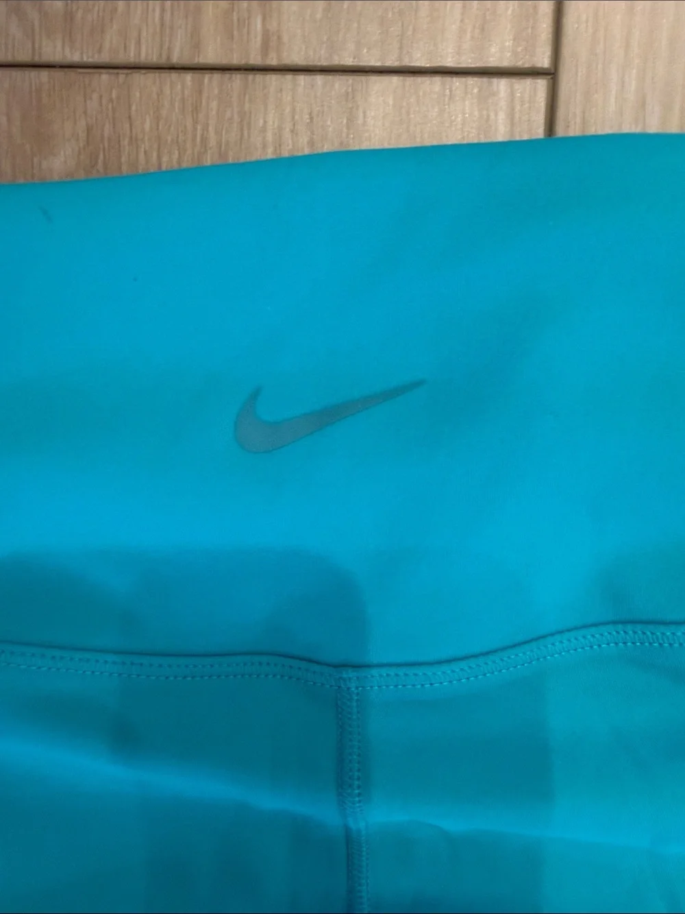 Nike Teal/Turquoise High-Waist Women's Leggings